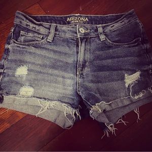 cute y2k jean shorts